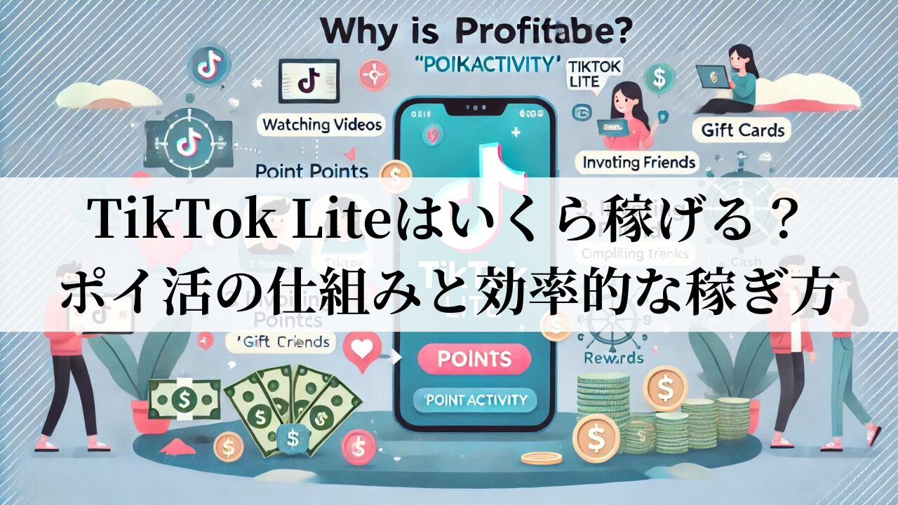 TikTok Liteはいくら稼げる