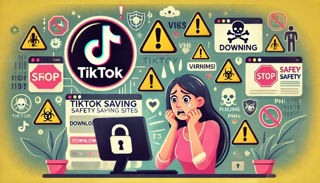 TikTokの保存サイトは安全なのか